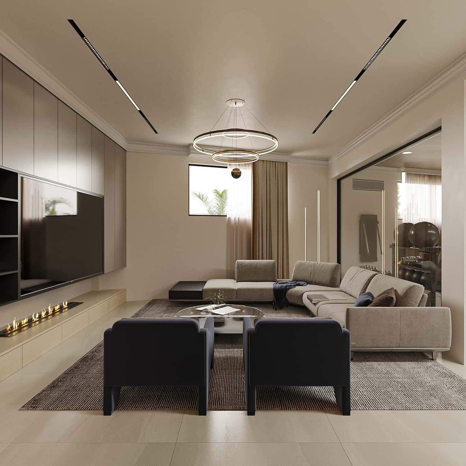 Nordic Group Living Room